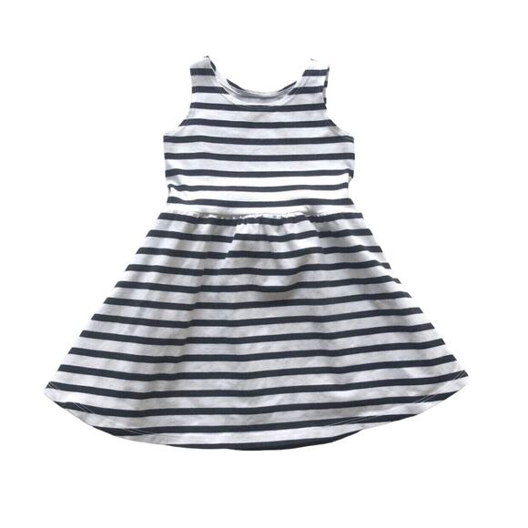 June & January Onyx Stripe Tank Swing Dress - Picture 1 of 7